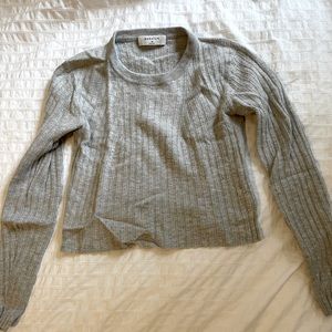 Babaton Cashmere Crop Top